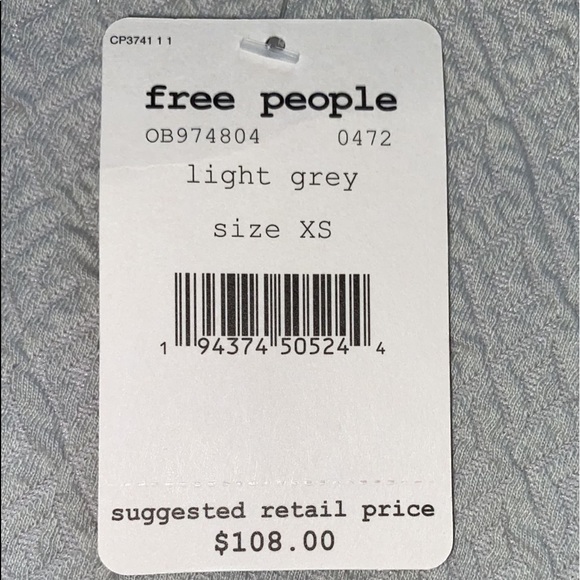 Free People Grey Ob974804 Casual Dress - Picture 3 of 14